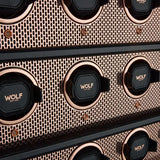 WOLF Axis 12 Piece Watch Winder Cabinet Copper 488616
