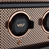 WOLF Axis 12 Piece Watch Winder Cabinet Copper 488616