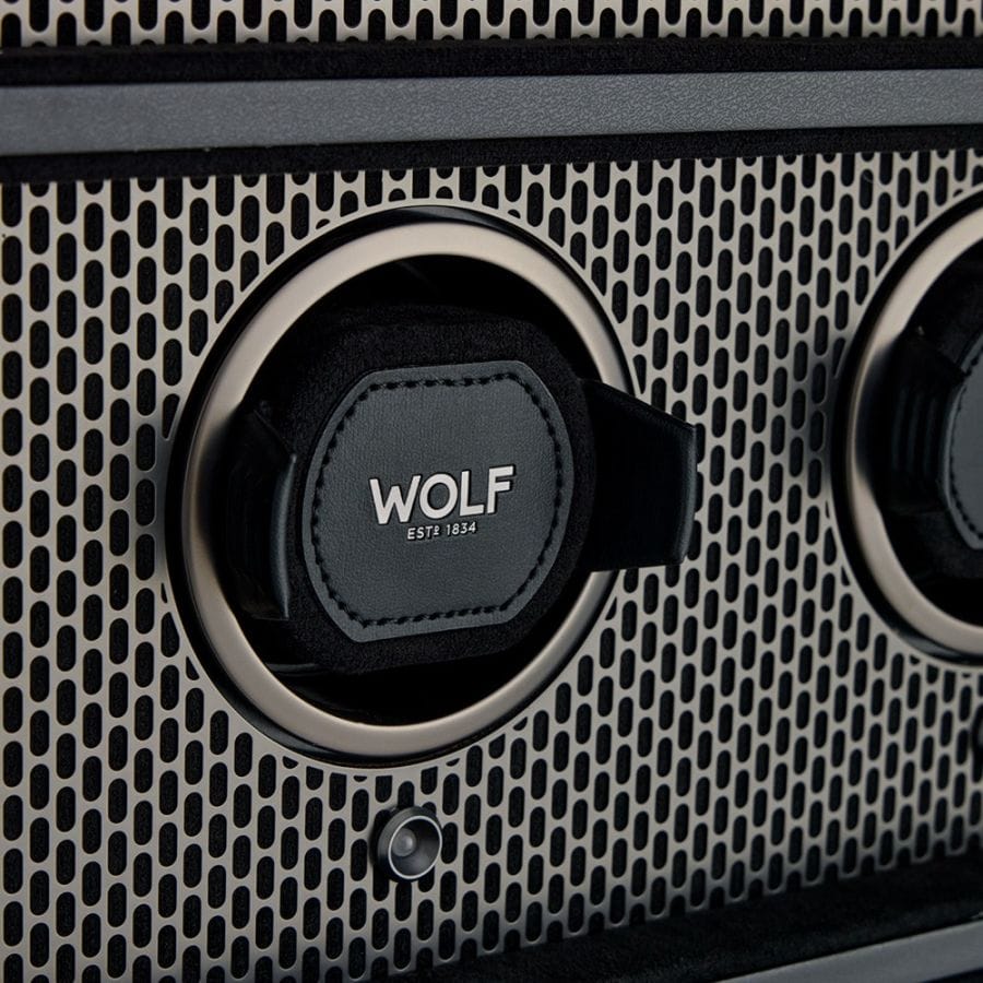 WOLF Axis 16 Piece Watch Winder Cabinet 488703