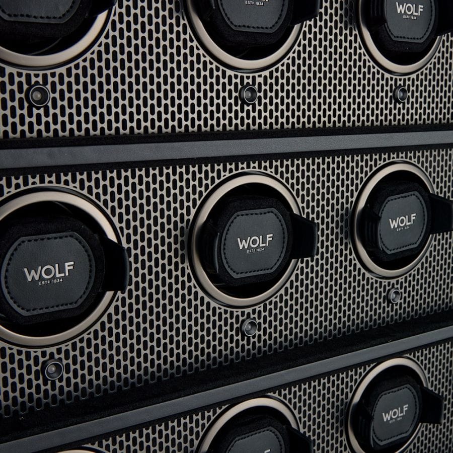 WOLF Axis 16 Piece Watch Winder Cabinet 488703