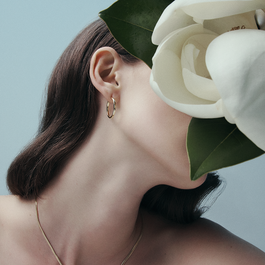 Quintessential 18ct Yellow Gold Hoop Earrings Hardy Brothers Jewellers