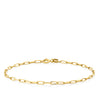 Paperclip Bracelet in 18ct Yellow Gold