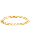 Curb Link Chain Bracelet in 18ct Yellow Gold