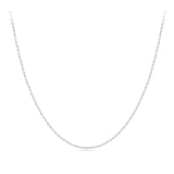 Nugget Chain in 18ct White Gold