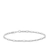 190cm Paperclip Bracelet in Sterling Silver
