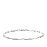 190cm Paperclip Bracelet in Sterling Silver