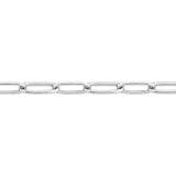 45cm Paperclip Chain in Sterling Silver