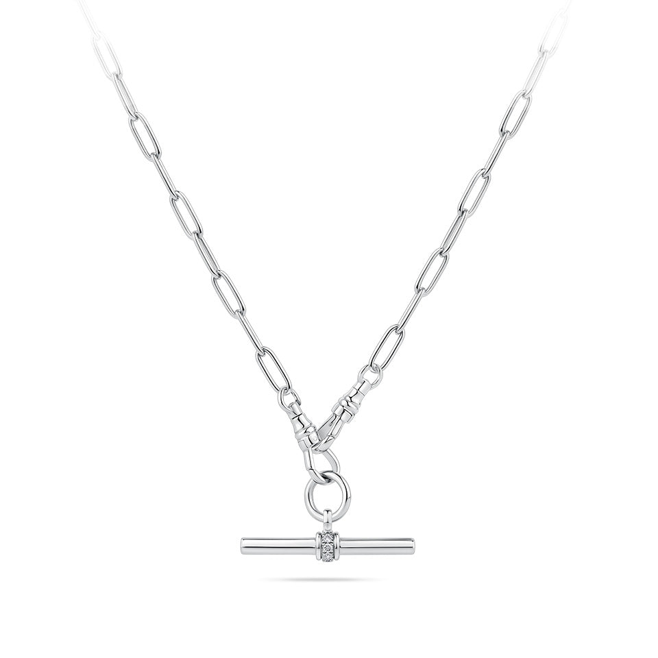 45cm Paperclip Chain in Sterling Silver