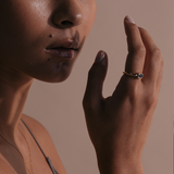 Arabella Sapphire Ring in 18ct Rose Gold