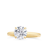 2.00 Carat Round Brilliant Cut Solitaire Engagement Ring in 18ct Yellow Gold