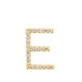 Initial Diamond Pendant in 18ct Yellow Gold
