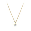 0.15 Carat Diamond Solitaire Pendant in 18ct Yellow Gold