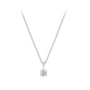 0.25 Carat Diamond Solitaire Pendant in 18ct White Gold