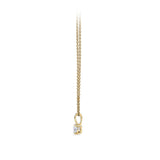 0.25 Carat Diamond Solitaire Pendant in 18ct Yellow Gold