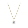 1.00 Carat Diamond Solitaire Pendant in 18ct Yellow Gold