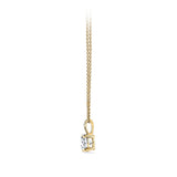 1.00 Carat Diamond Solitaire Pendant in 18ct Yellow Gold