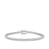 3.00 Carat Diamond Tennis Bracelet in 18ct White Gold