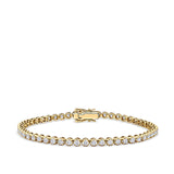 3.00 Carat Diamond Tennis Bracelet in 18ct Yellow Gold