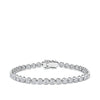 6.00 Carat Diamond Tennis Bracelet in 18ct White Gold