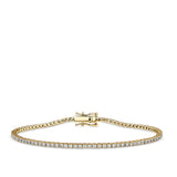 1.00 Carat Diamond Tennis Bracelet in 18ct Yellow Gold