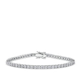 5.00 Carat Diamond Tennis Bracelet in 18ct White Gold
