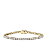 5.00 Carat Diamond Tennis Bracelet in 18ct Yellow Gold