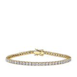 5.00 Carat Diamond Tennis Bracelet in 18ct Yellow Gold