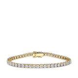 7.00 Carat Diamond Tennis Bracelet in 18ct Yellow Gold