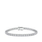 9.00 Carat Diamond Tennis Bracelet in 18ct White Gold