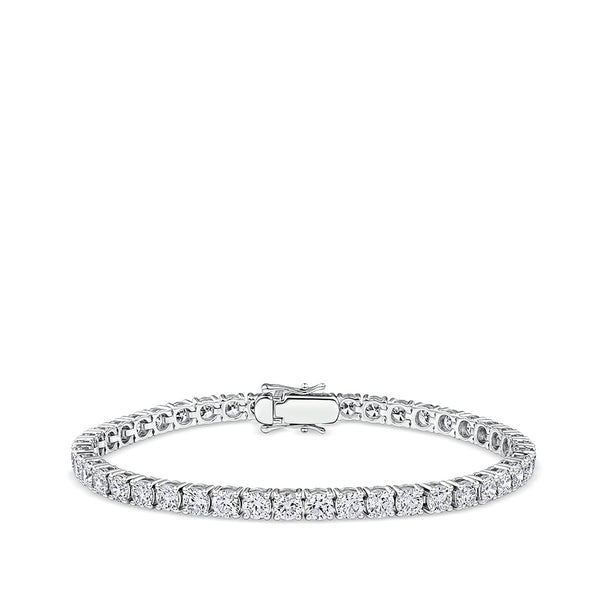 9.00 Carat Diamond Tennis Bracelet in 18ct White Gold