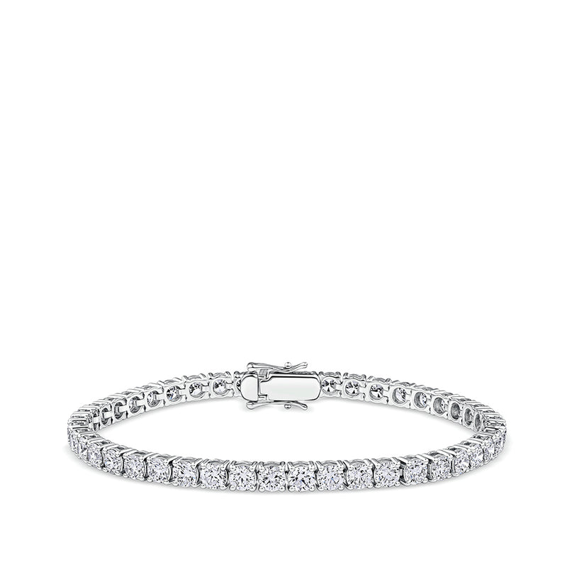 9.00 Carat Diamond Tennis Bracelet in 18ct White Gold