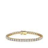9.00 Carat Diamond Tennis Bracelet in 18ct Yellow Gold