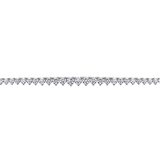 9.00 Carat Diamond Tennis Necklace in 18ct White Gold