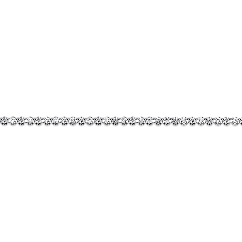 6.00 Carat Diamond Tennis Necklace in 18ct White Gold