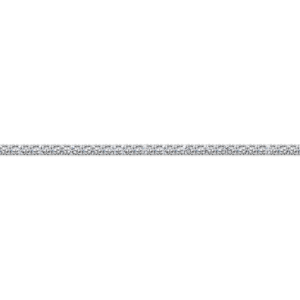 12.00 Carat Diamond Tennis Necklace in 18ct White Gold