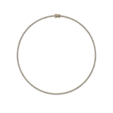 6.00 Carat Diamond Tennis Necklace in 18ct Yellow Gold