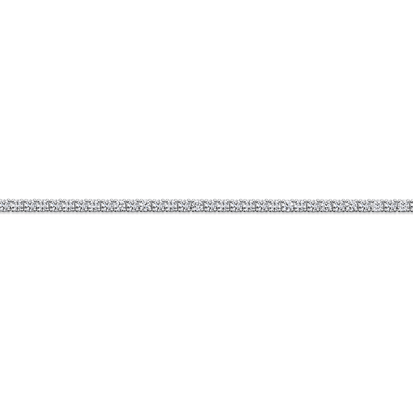 9.00 Carat Diamond Tennis Necklace in 18ct White Gold