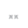 0.20 Carat Solitaire Diamond Stud Earrings in 18ct White Gold