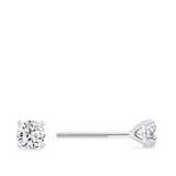 0.50 Carat Diamond Earrings in 18ct White Gold