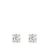 0.50 Carat Diamond Earrings in 18ct Yellow Gold