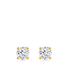 0.75 Carat Diamond Earrings in 18ct Yellow Gold
