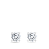 1.00 Carat Diamond Earrings in 18ct White Gold