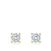 1.50 Carat Diamond Earrings in 18ct Yellow Gold