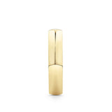 High Dome Solid Wedding Band in 18ct Yellow Gold