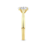 Oval Cut Diamond Engagement Ring in 18ct Yellow Gold