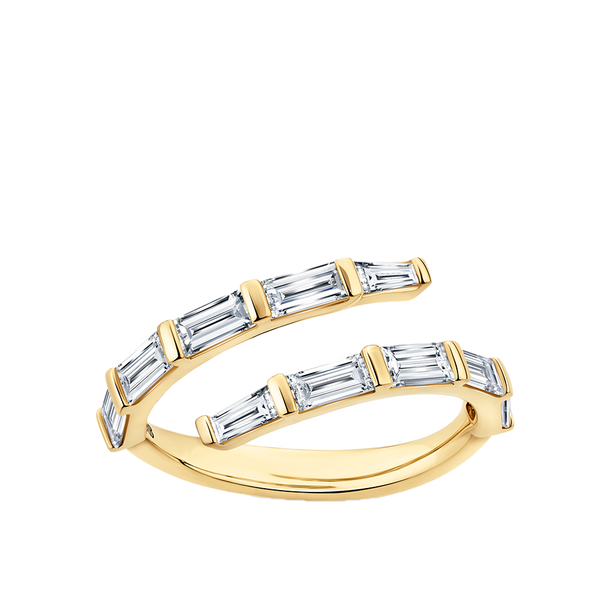 1.00 Carat Diamond Wrap Ring in 18ct Yellow Gold