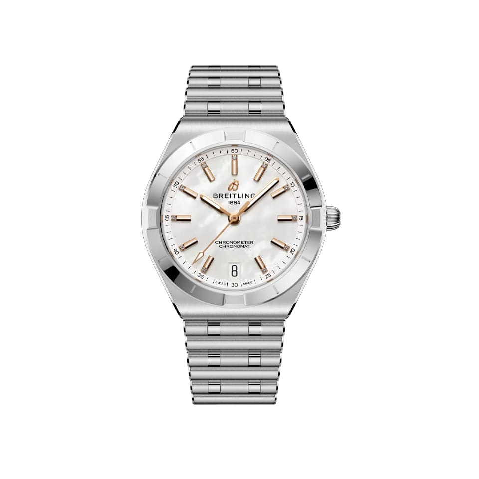 Breitling Chronomat Automatic 36mm Watch A10320101A1A1 I Hardy Brothers Jewellers