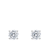 1.50 Carat Diamond Earrings in 18ct White Gold