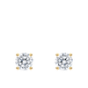 1.50 Carat Diamond Earrings in 18ct Yellow Gold