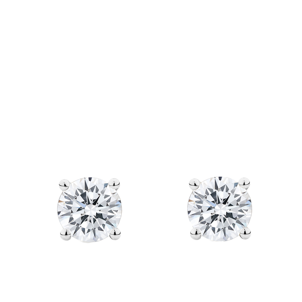 2.00 Carat Diamond Earrings in 18ct White Gold